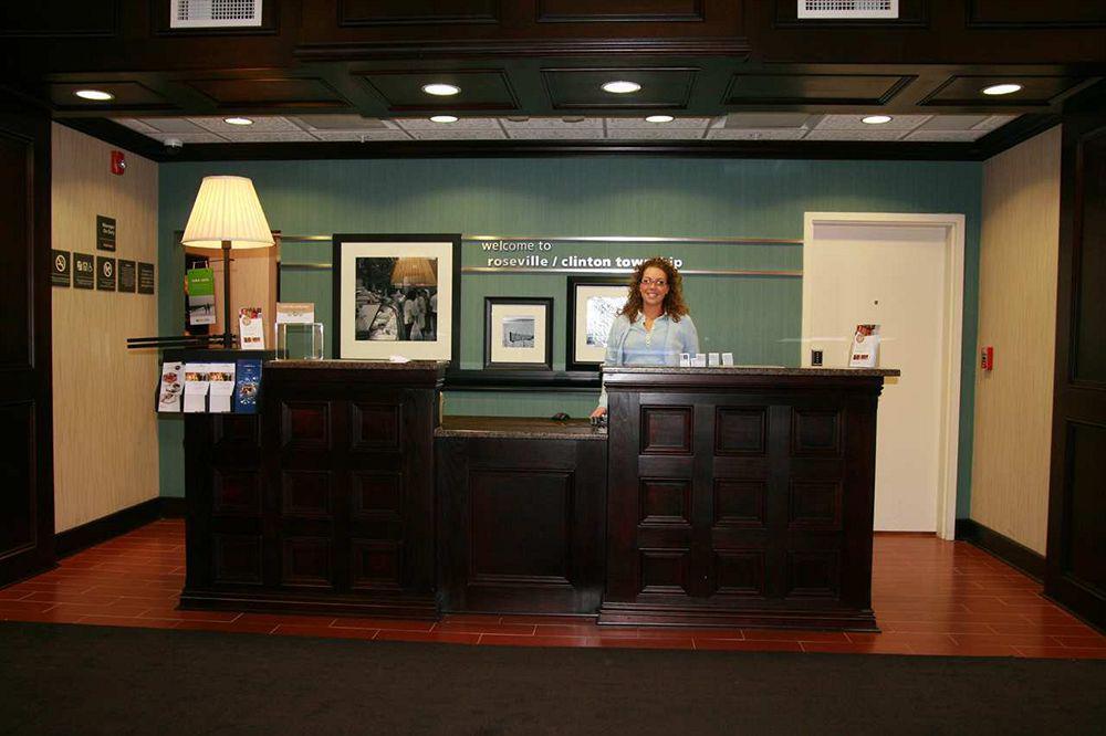 Hampton Inn Detroit Roseville Clinton Township Inreriör bild