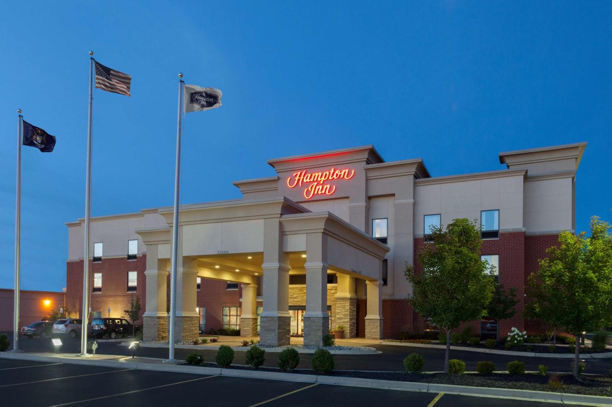 Hampton Inn Detroit Roseville Clinton Township Exteriör bild