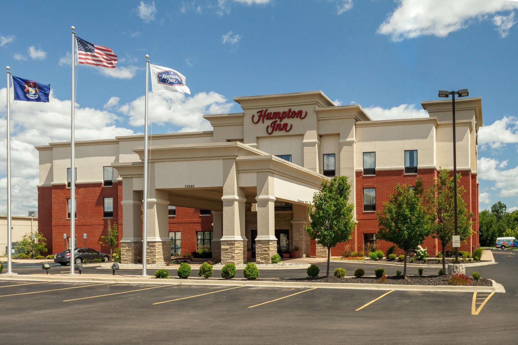Hampton Inn Detroit Roseville Clinton Township Exteriör bild